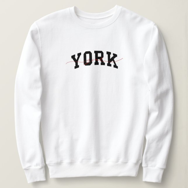 Universität York  Sweatshirt (Design vorne)