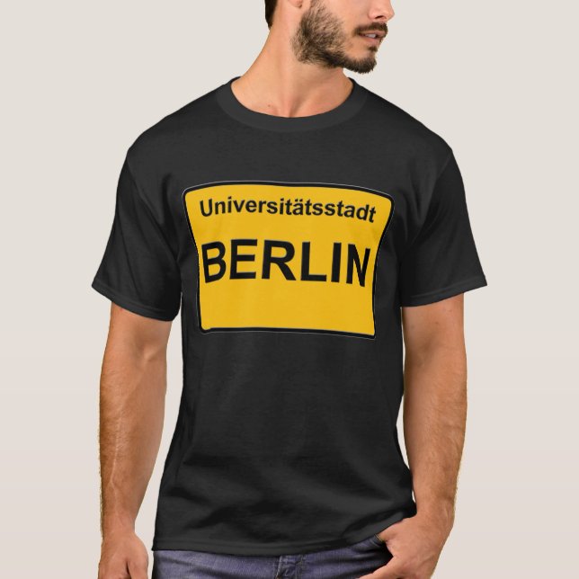 Universitätsstadt BERLIN T-Shirt (Vorderseite)