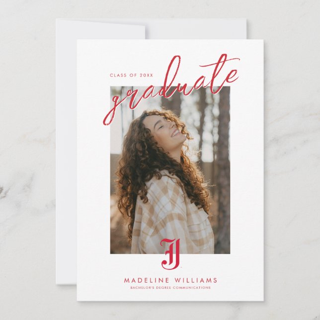 University Abschluss Jacksonville Staat Ankündigung (Vorderseite)