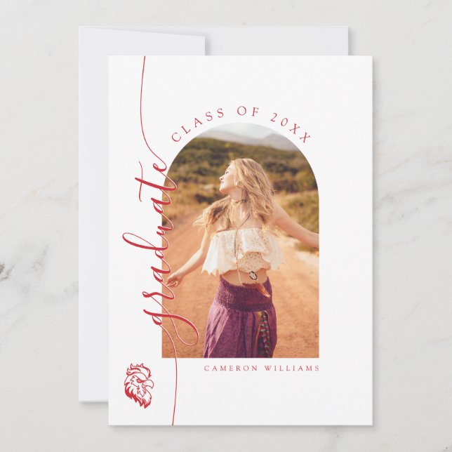 University Abschluss Jacksonville Staat Ankündigung (Vorderseite)