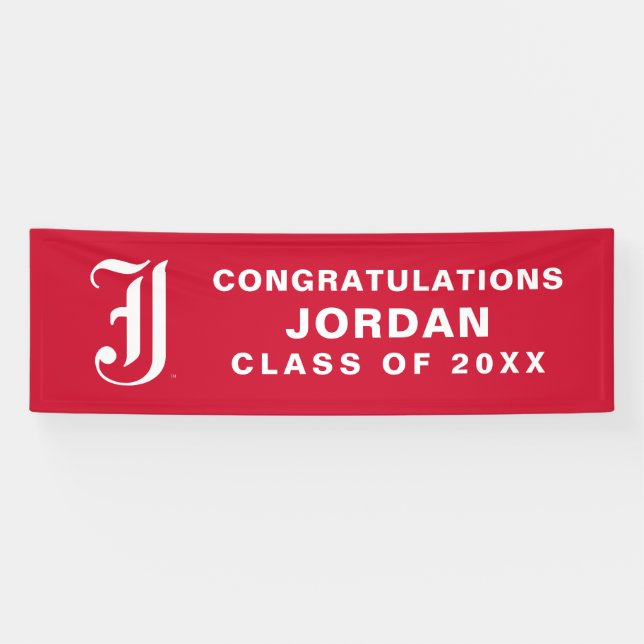 University Abschluss Jacksonville Staat Banner (Horizontal)