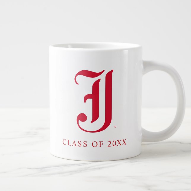 University Abschluss Jacksonville Staat Jumbo-Tasse (Rechts)