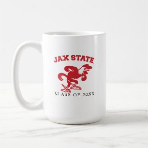 University Abschluss Jacksonville Staat Kaffeetasse