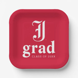 University Abschluss Jacksonville Staat Pappteller