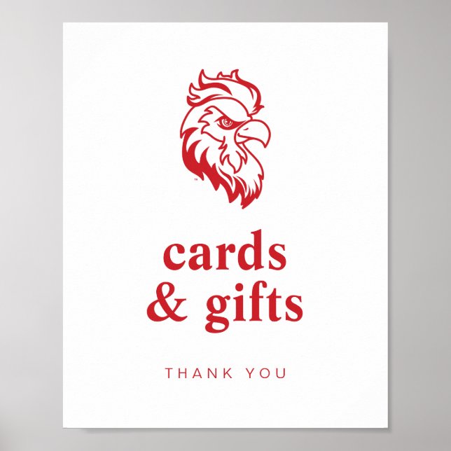 University Abschluss Jacksonville Staat Poster (Vorne)