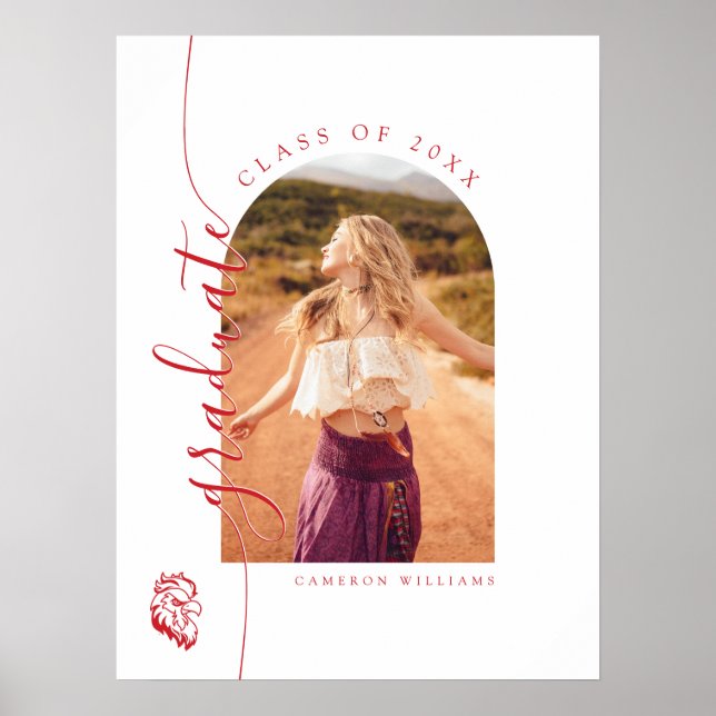 University Abschluss Jacksonville Staat Poster (Vorne)