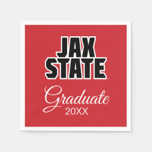 University Abschluss Jacksonville Staat Serviette