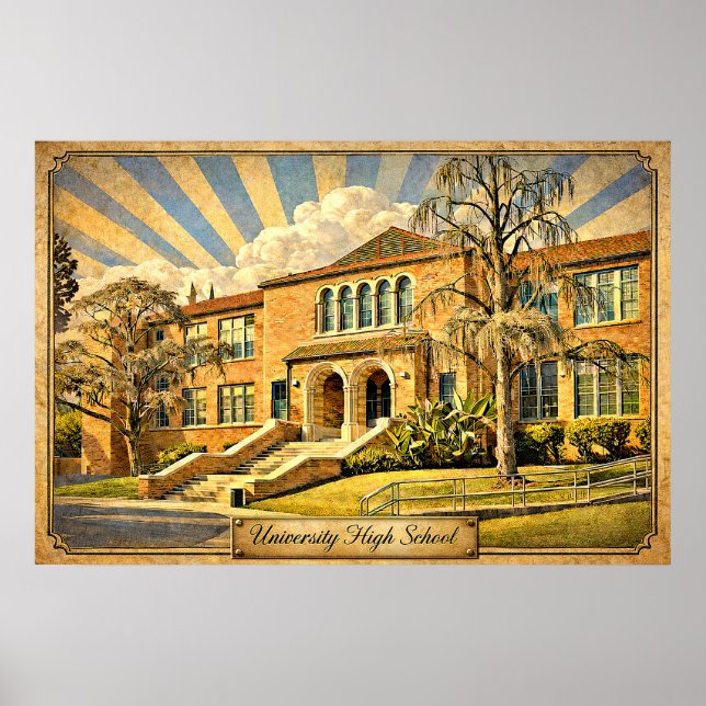 University High School Poster (Vorne)