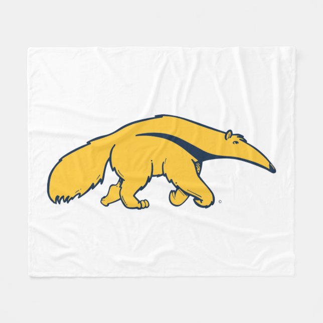 University of California, Irvine Anteater Fleecedecke (Vorderseite (Horizontal))