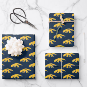 University of California, Irvine Anteater Geschenkpapier Set