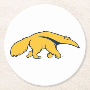 University of California, Irvine Anteater Runder Pappuntersetzer