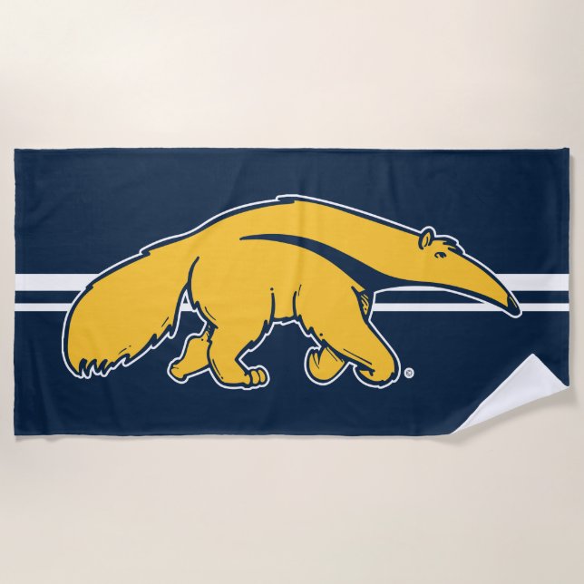 University of California, Irvine Anteater Strandtuch (Vorderseite)