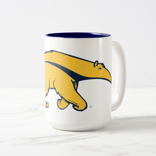 University of California, Irvine Anteater Zweifarbige Tasse (VorderseiteRechts)