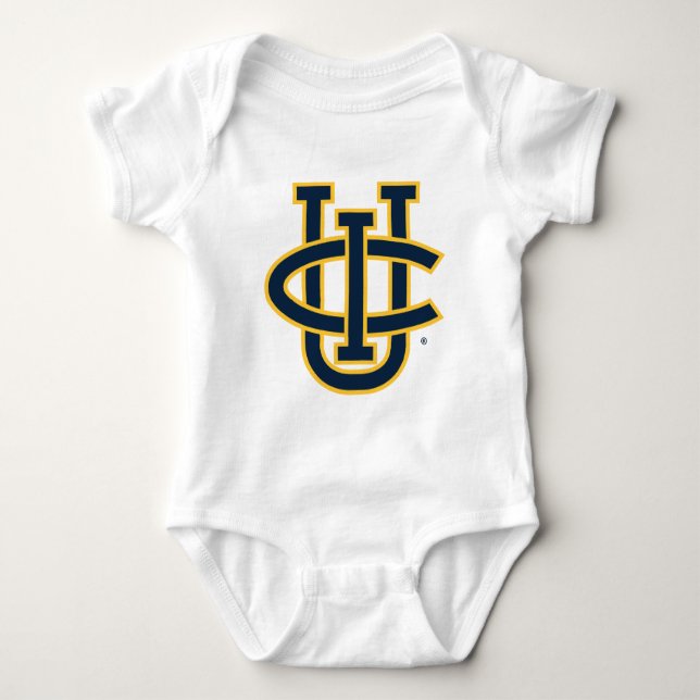 University of California, Irvine Logo Baby Strampler (Vorderseite)