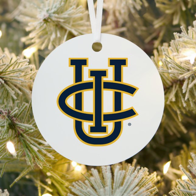 University of California, Irvine Logo Ornament Aus Metall (InSitu)