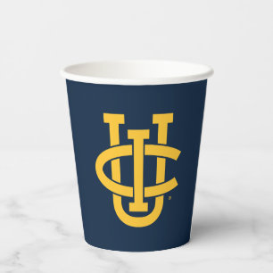 University of California, Irvine Logo Pappbecher