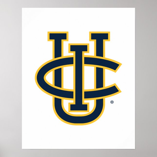 University of California, Irvine Logo Poster (Vorne)