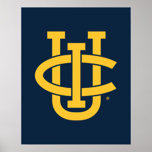 University of California, Irvine Logo Poster