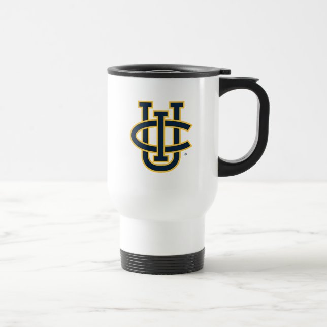 University of California, Irvine Logo Reisebecher (Rechts)