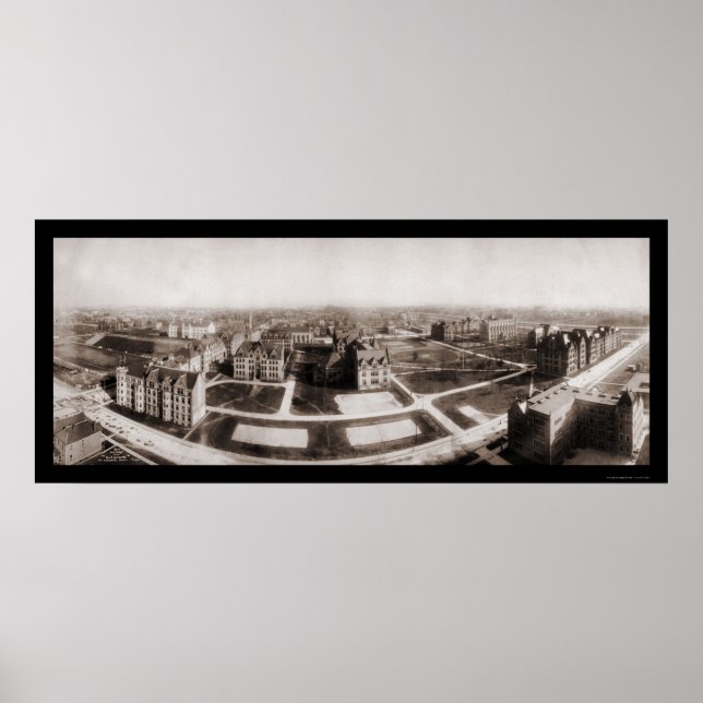 University of Chicago Foto 1904 Poster (Vorne)