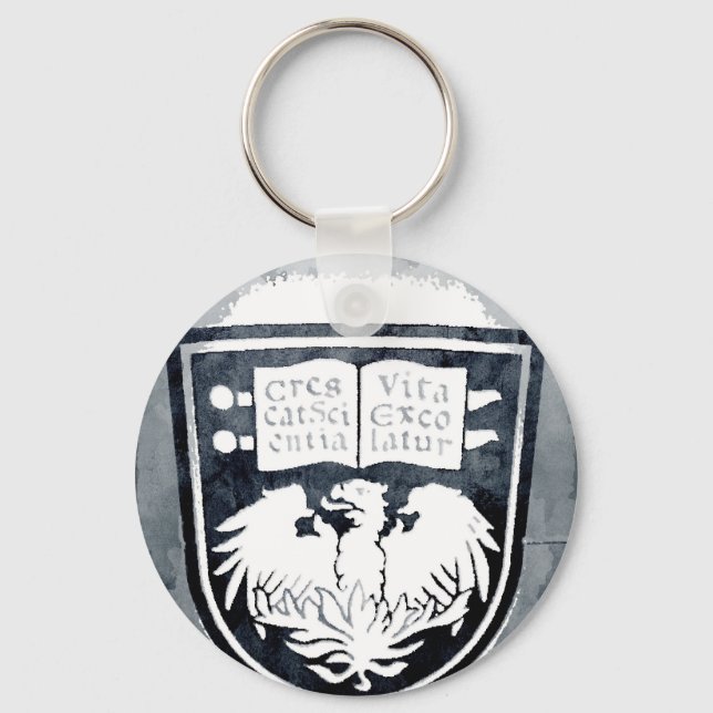 University of Chicago Siegel Schlüsselanhänger (Vorderseite)