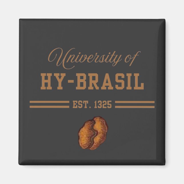 University of Hy-Brasil, Est. 1325 Magnet (Vorne)