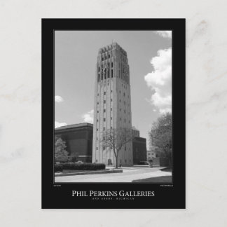 University of Michigan Clock Tower Postkarte
