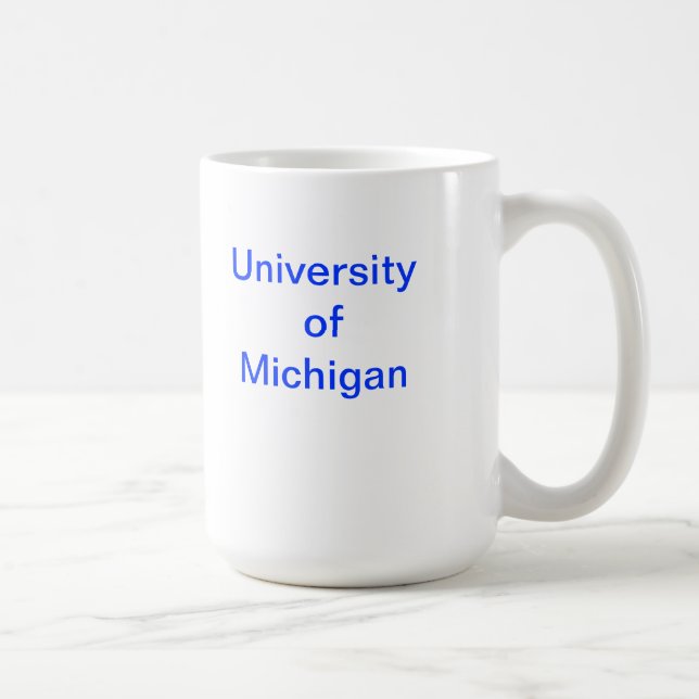 University of Michigan Kaffeetasse (Rechts)