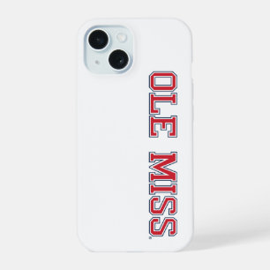 University of Mississippi Ole Miss Schriftzug iPhone 15 Hülle