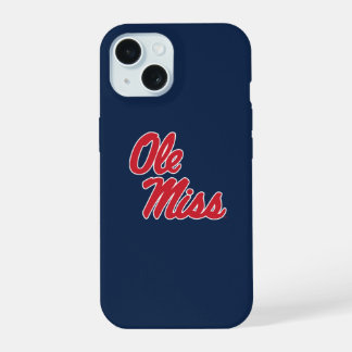 University of Mississippi | Ole Miss Schriftzug iPhone 15 Hülle