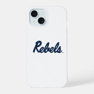 University of Mississippi Rebels Schrift iPhone 15 Hülle