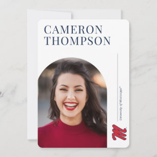 University of Mississippi   Script M Einladung