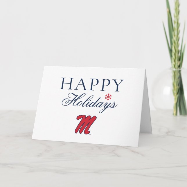 University of Mississippi | Script M Karte (Vorderseite)
