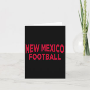 University of New Mexico Football Apparel Sports F Karte