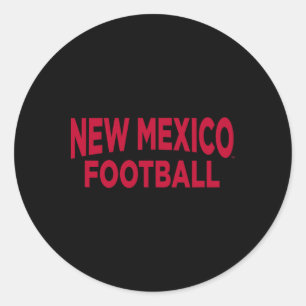 University Of New Mexico Football Bekleidung Sport Runder Aufkleber