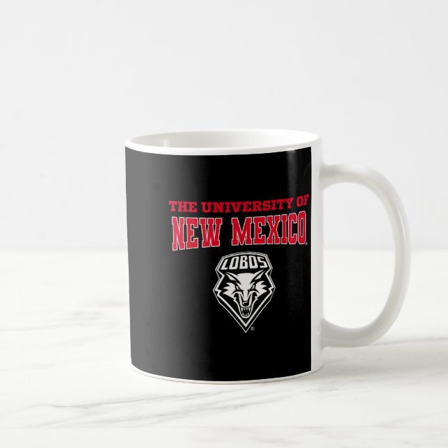 University Of New Mexico Unm Lobos Ncaa Unm&#   Kaffeetasse (Rechts)
