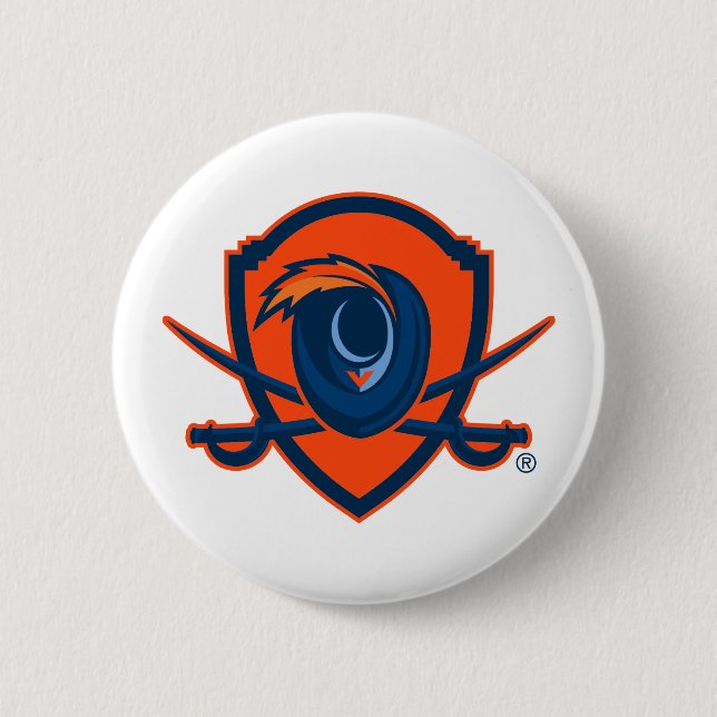 University of Virginia | Cavalier Shield Button (Vorderseite)