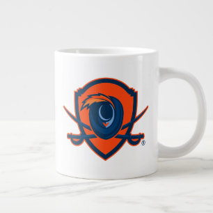 University of Virginia Cavalier Shield Jumbo-Tasse