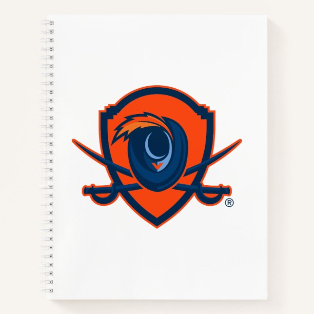 University of Virginia | Cavalier Shield Notizbuch (Vorderseite)