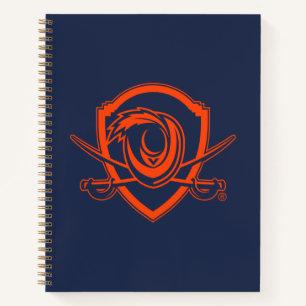 University of Virginia Cavalier Shield Notizbuch