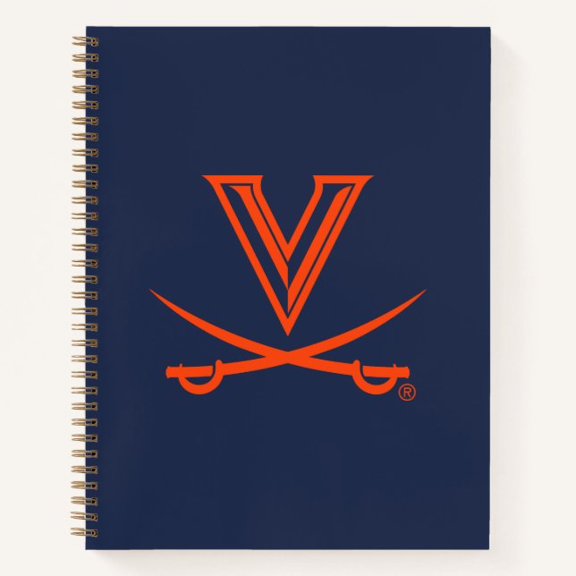 University of Virginia Sabre Notizbuch (Vorderseite)