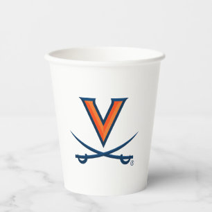 University of Virginia Sabre Pappbecher