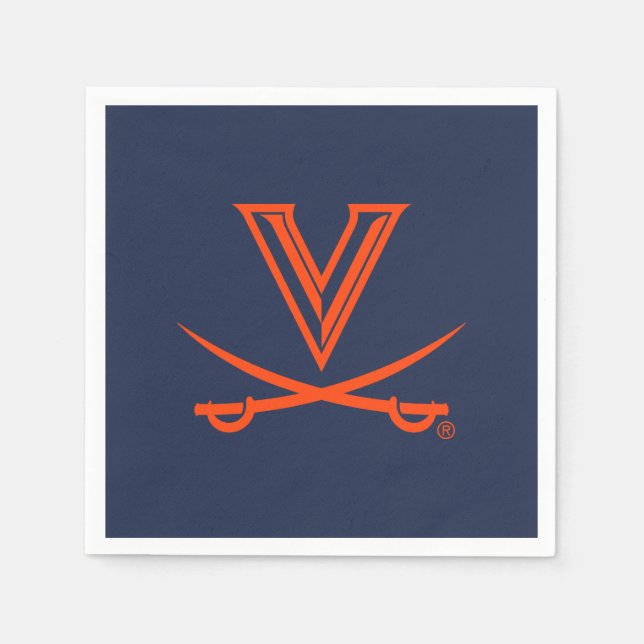 University of Virginia Sabre Serviette (Vorderseite)