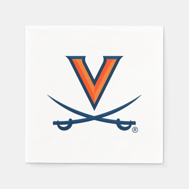 University of Virginia Sabre Serviette (Vorderseite)