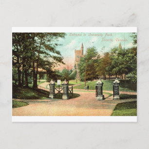 University Park, Toronto Kanada 1907 Vintag Postkarte