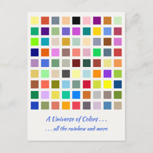 Universum der Farben, der Regenbogen u.v.m. - 81 S Postkarte