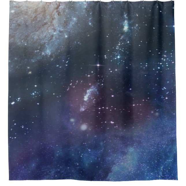 Universum Duschvorhang (Vorderseite)