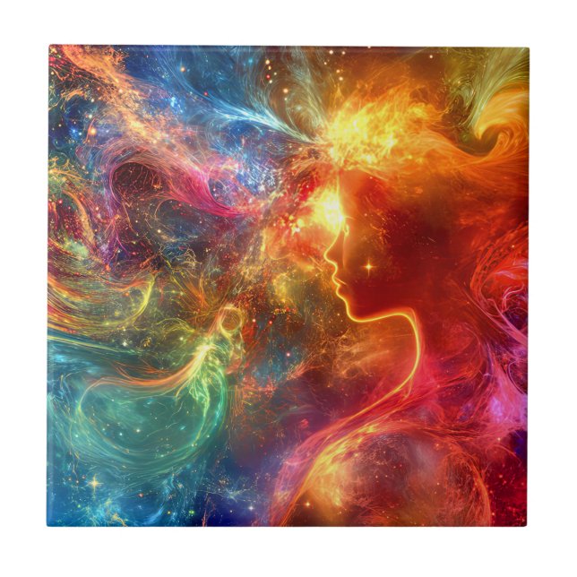 Universum Eins Fliese (Vorderseite)
