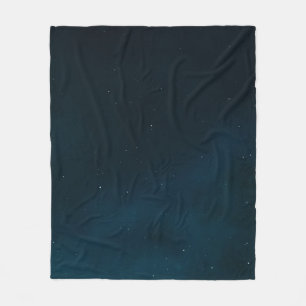 Universum-Galaxie im Hintergrund Fleecedecke