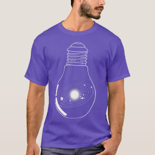 Universum in einer Glühbirne von Tobe Fonseca T-Shirt